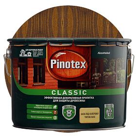 Пропитка для защиты древесины Pinotex Classic Ореховое дерево (2,7л)